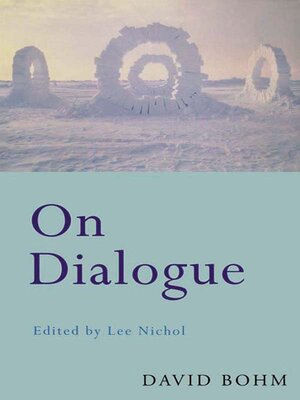 cover image of On Dialogue
